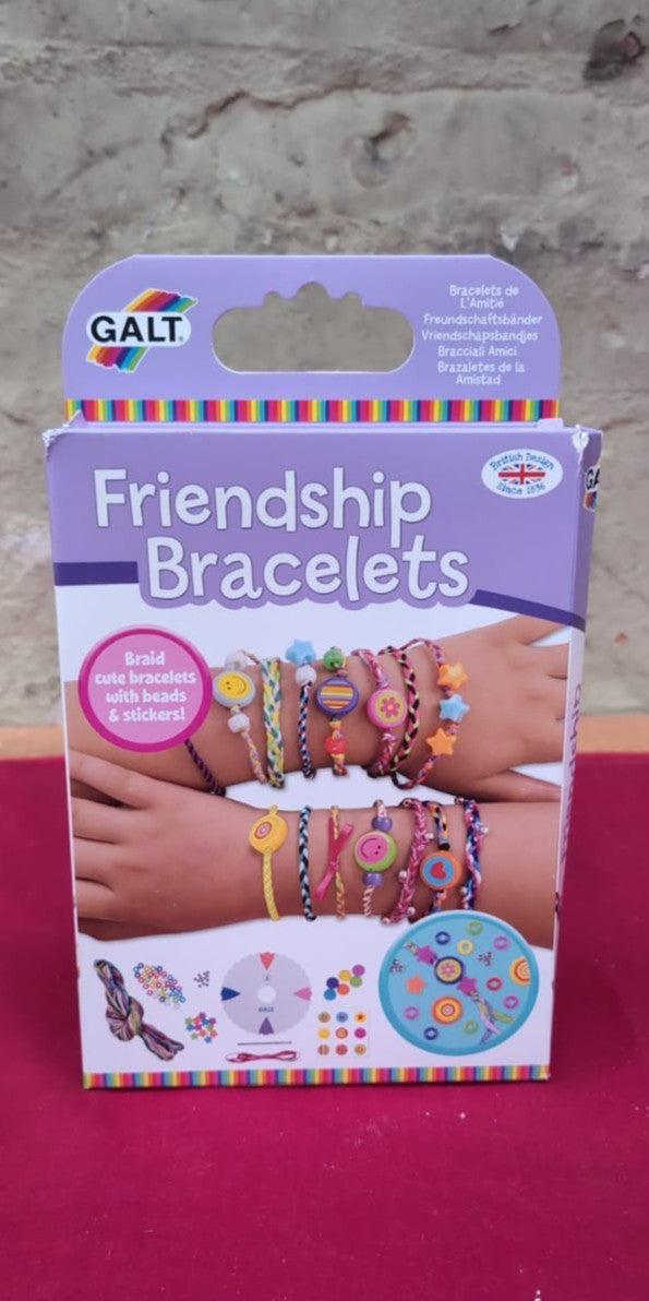 Galt Friendship Bracelets  Jewellery Making Craft Kit for Kids (Box damaged)