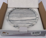 Silk Route Home Round Marble Tray (box damaged - 25 cm diameter)