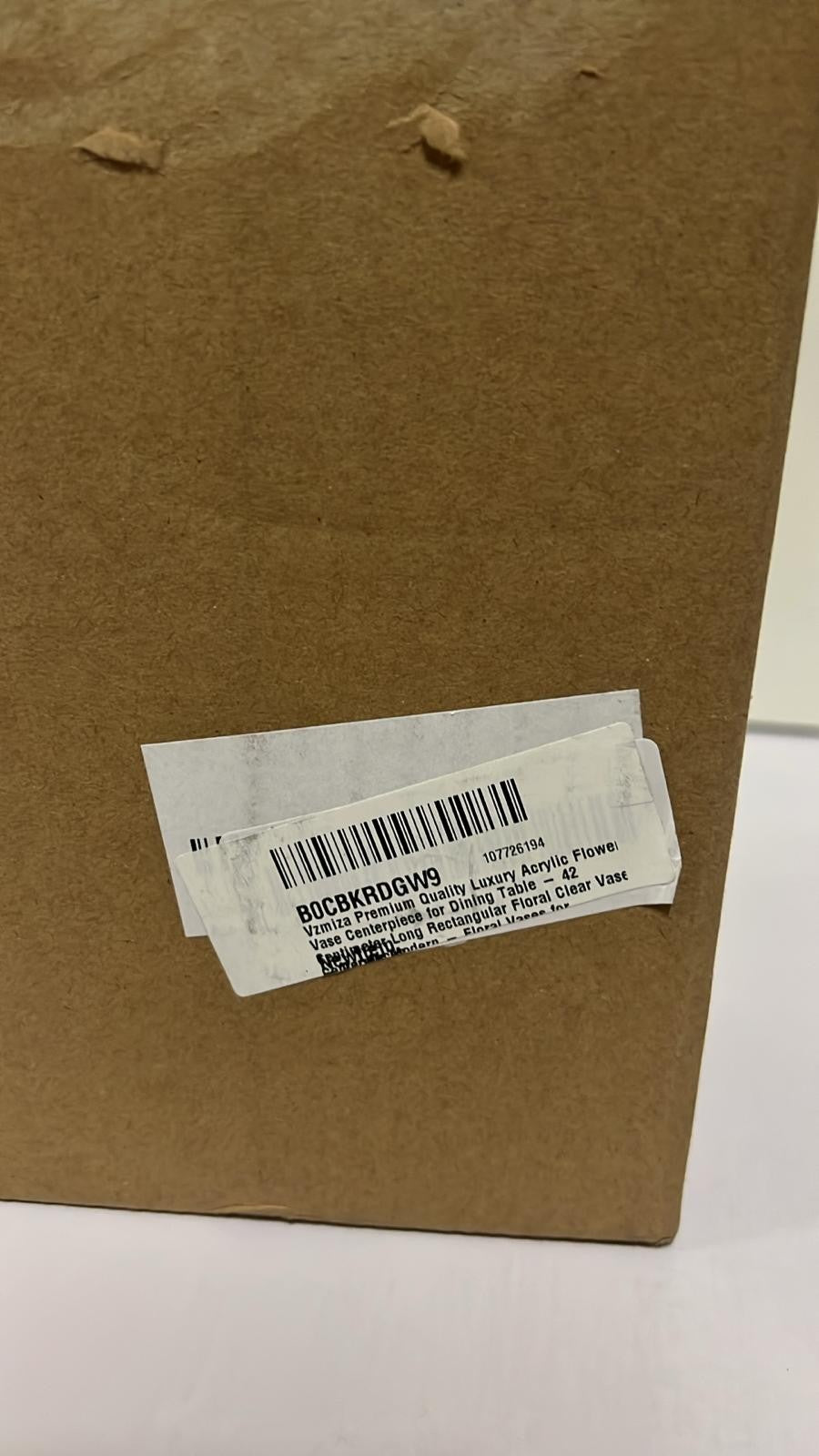 Premium Quality Luxury Acrylic Flower Vase Centerpiece for Dining Table