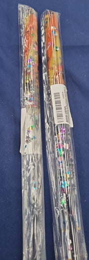 Sensory Gel Shapes with Glitter & Colourful Liquid, Squidgy Jelly (2pack)