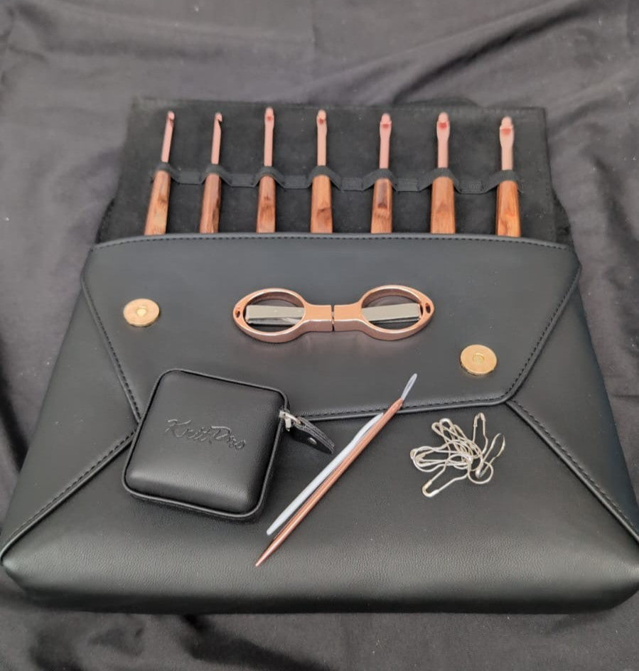 KnitPro Oasis Interchangeable Crochet Hook Starter Set (Front Small Scuff Mark)