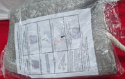 upgrade Large Laundry Baskets  Collapsible Linen Beige+Grey (package damaged)
