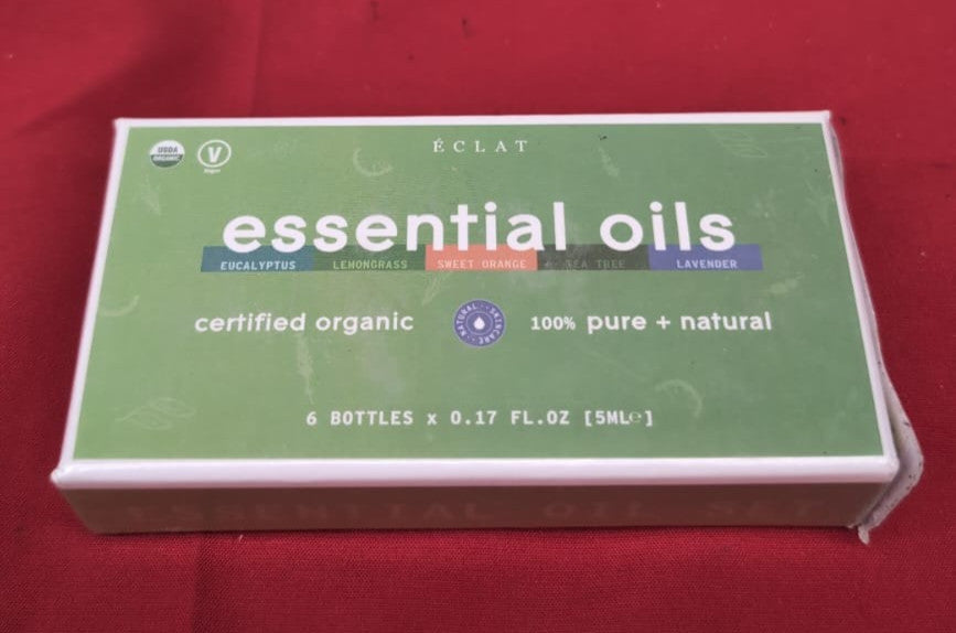 Vendorson Essential Oils Set - Top 6 Aromatherapy Oils Perfect for Diffuser 5ml