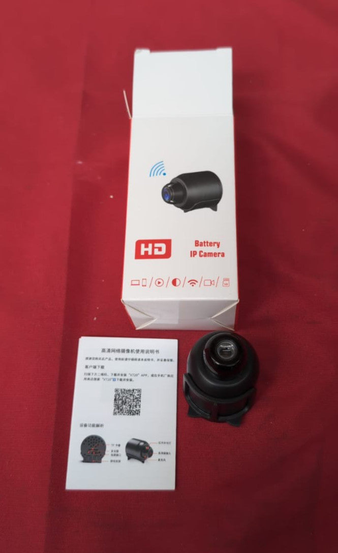 Mini WiFi Camera 1080P HD Motion Detection Remote Monitoring