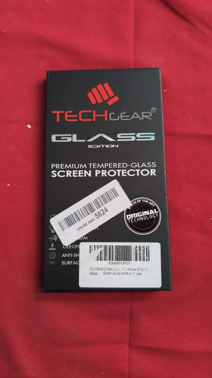 TECHGEAR [2 Pack Screen Protector for iPhone 11, iPhone XR, (packaging damaged)