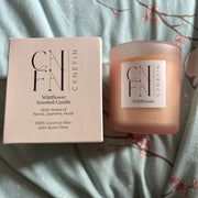 CNFN Wildflower Scented Candle - Made with 100% Wildflower 40 Hrs 400g Large