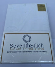 Deep Fitted Double Bed Sheets 100% Cotton 200 Thread Count 30cm Easy to Fit