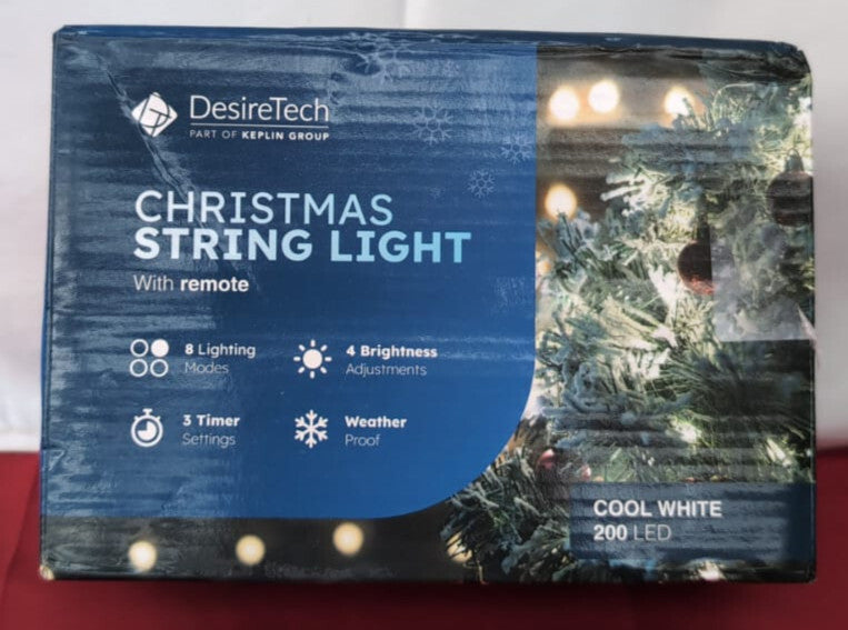 Desiretech Outdoors & Garden Lights -  200 LED Outdoor Waterproof Plug-in