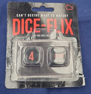 Dice-Flix TV Decider Dice - On-Demand TV Menu Navigational Tool (box damaged)