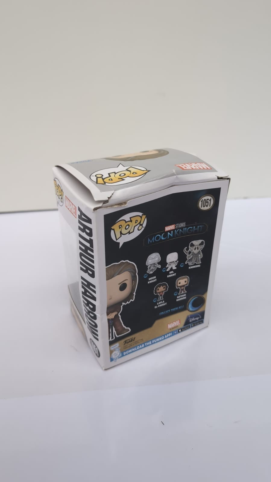 Funko POP! Marvel Moon Knight – Arthur Harrow Vinyl Figure (Box Damaged)
