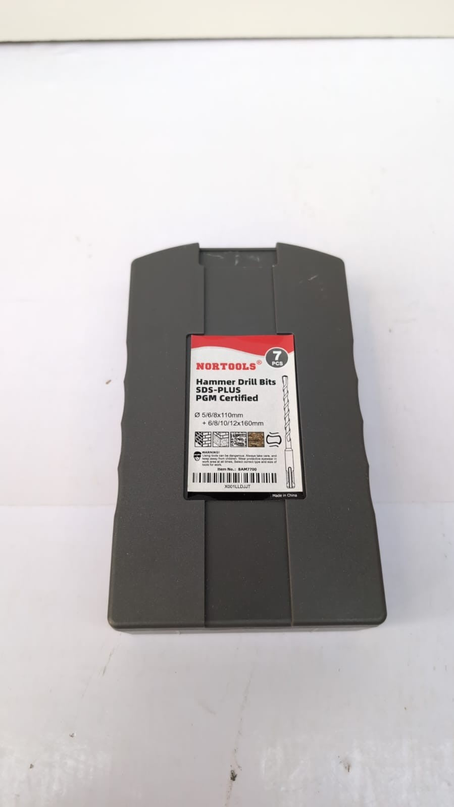 NORTOOLS Rotary Hammer Drill Bit Sets 7 PCS