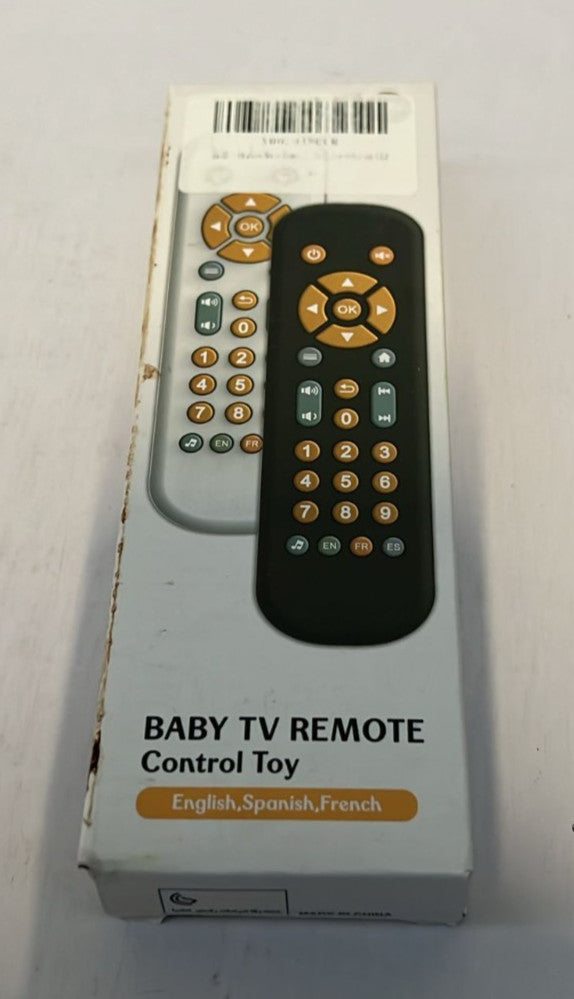 Baby TV Remote Control Toy 6 Month+, Toddler (BOX DAMAGED)