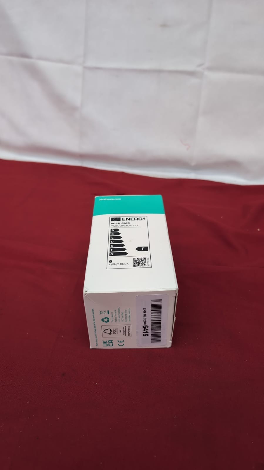 Hive Smart Light Bulb E27 Dimmable - Screw