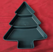 Festive Holiday Platter Snack Tray Multipurpose Serving Dish ( 25 cm length)