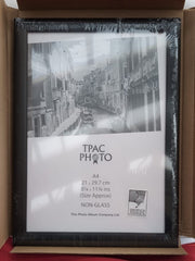 Hampton Frames BLACKWOOD A4 (21x30cm) Black Pine Picture Poster Photo