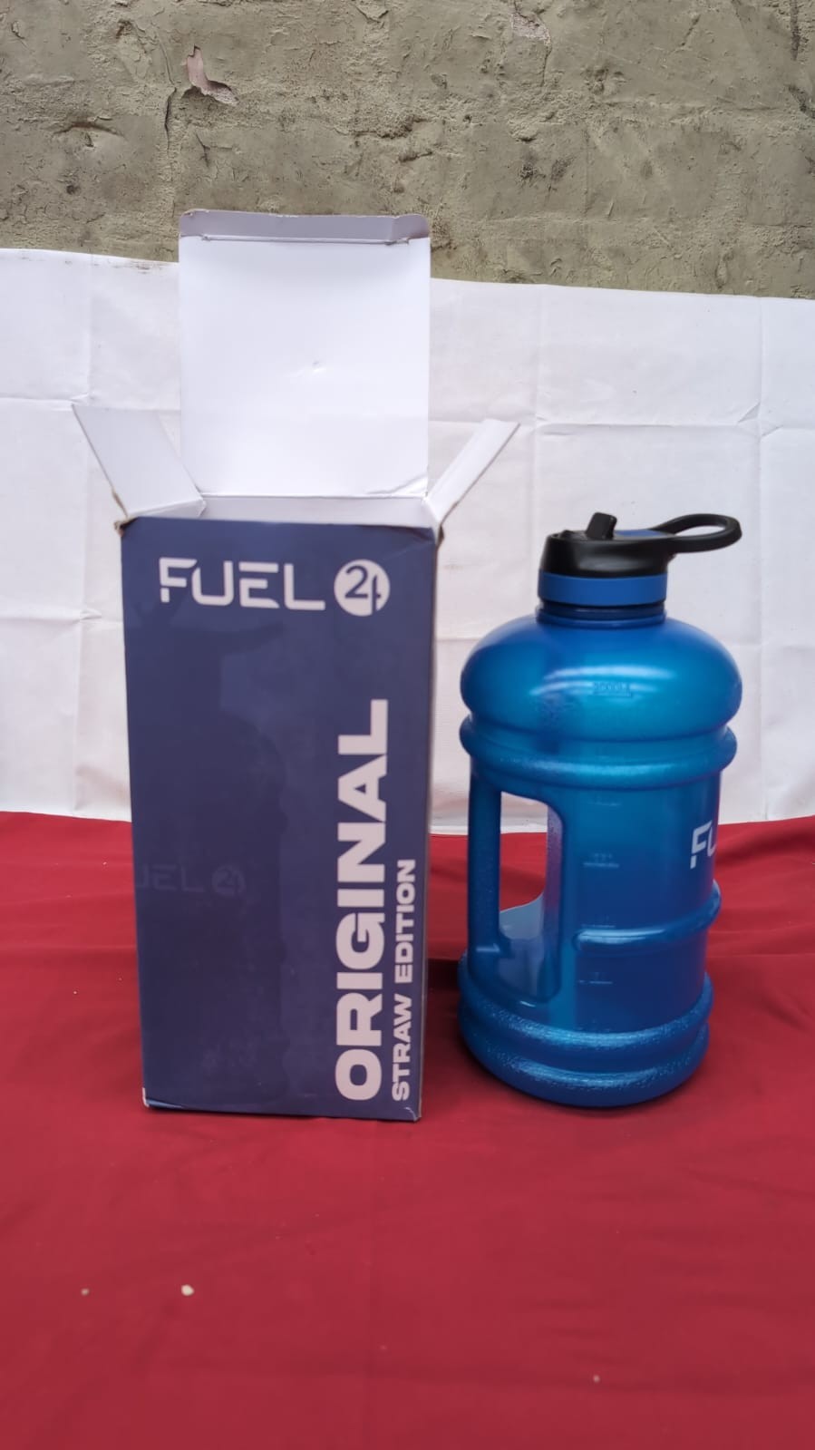 Fuel24 Jug - 2.2 Litre Water Bottle - Extra Strong Flex Material - Drop Proof
