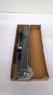 Cranked Black Gate Hinges Heavy Duty  400 x 45 x 4mm 2 PCS