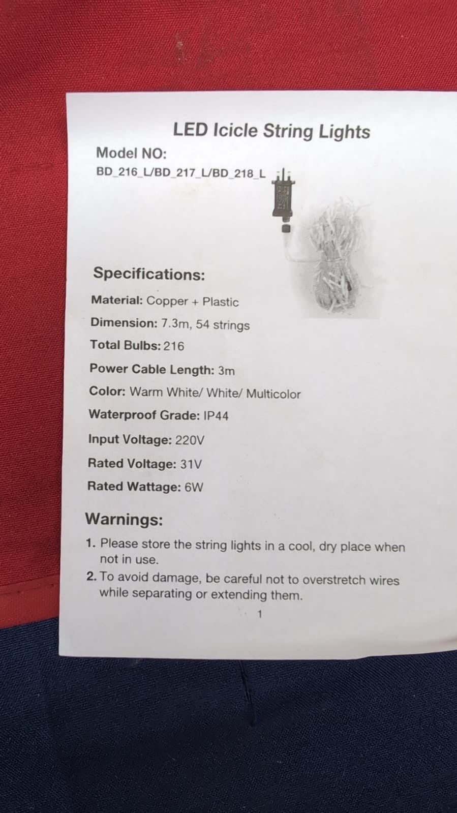 White Icicle Lights Outdoor, LEDs Fairy Plug in, Cool Wedding Waterproof