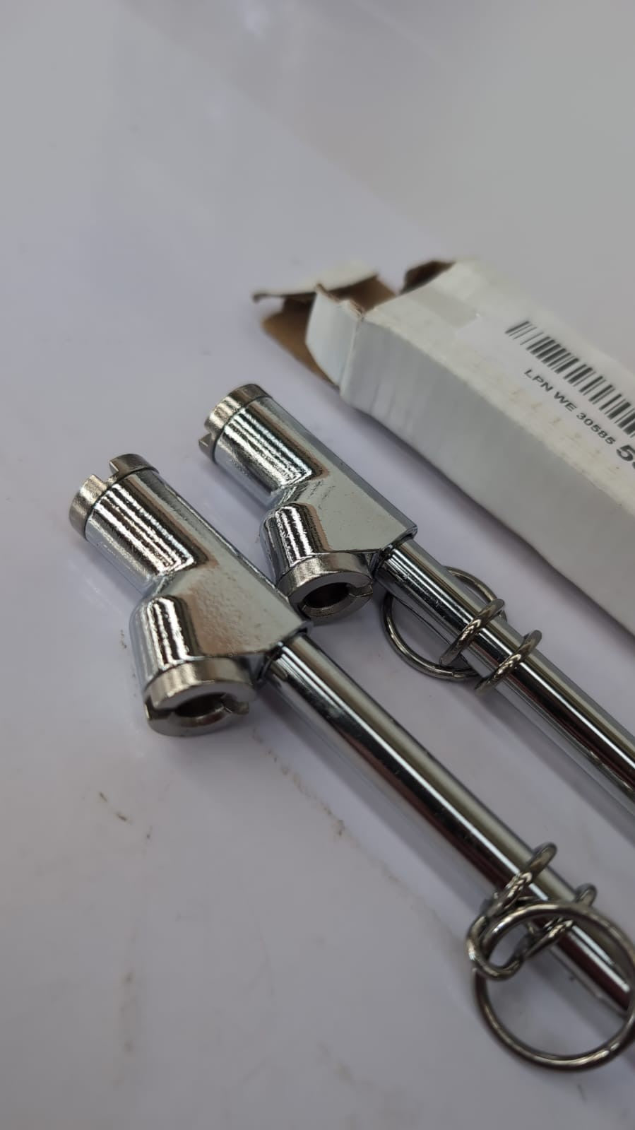 2pcs Truck Tire Pressure Gauge, Dual Head Tire Pressure Gauge