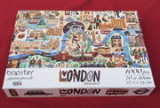London 1000 Piece Jigsaw Puzzle – Illustrated City Scene