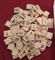 Wood Letter - Scrabble Tiles for Crafts & DIY Gift Decoration