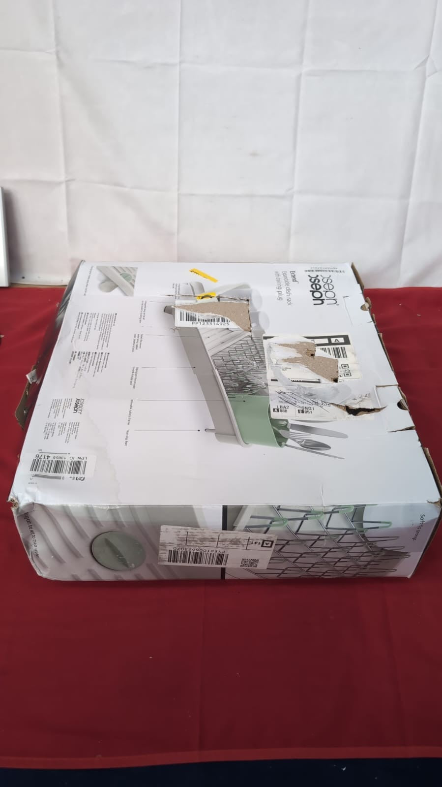 Joseph Joseph Extend Expandable Dish Drainer Rack (box damaged)