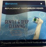 Toothbrush Heads, Replacement Brush Heads Compatible with Braun Oral B