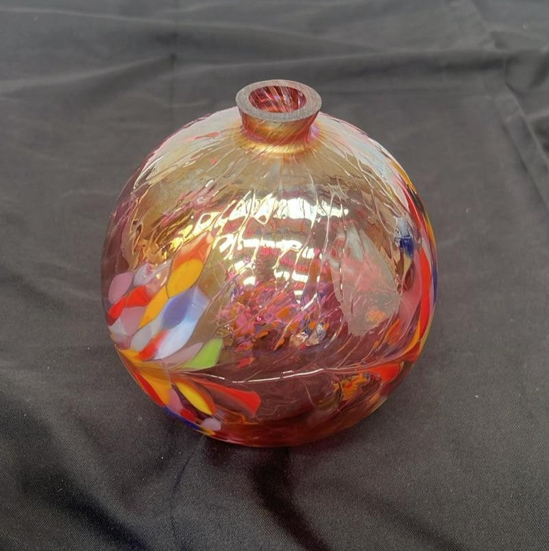 D&J Glassware Friendship Oil Lamp (Amethyst)