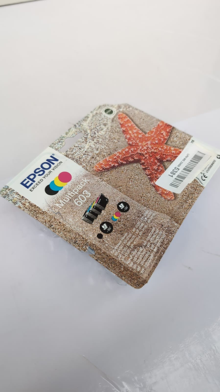 Epson 603 Starfish Genuine Multipack Ink Cartridges (Packaging Damaged)