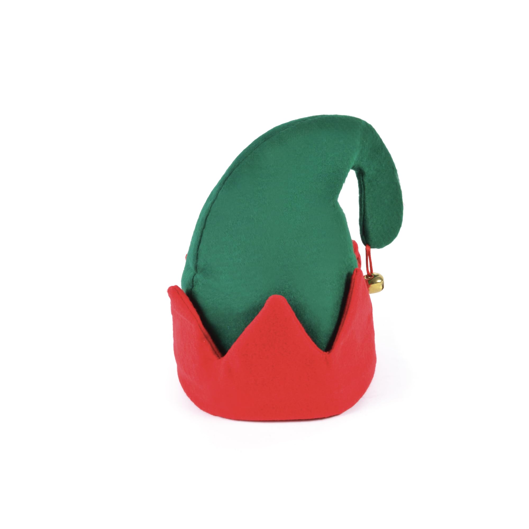 Bristol Novelty BH184 Elf Jingle Bell Hat, unisex-adult, Multi-colour, One Size
