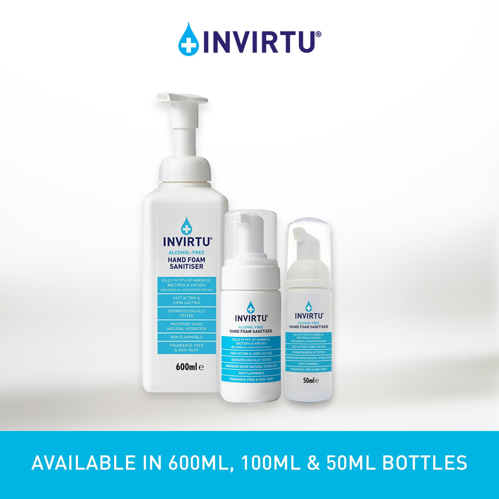 Byotrol INVIRTU Alcohol-free Hand Foam Sanitiser