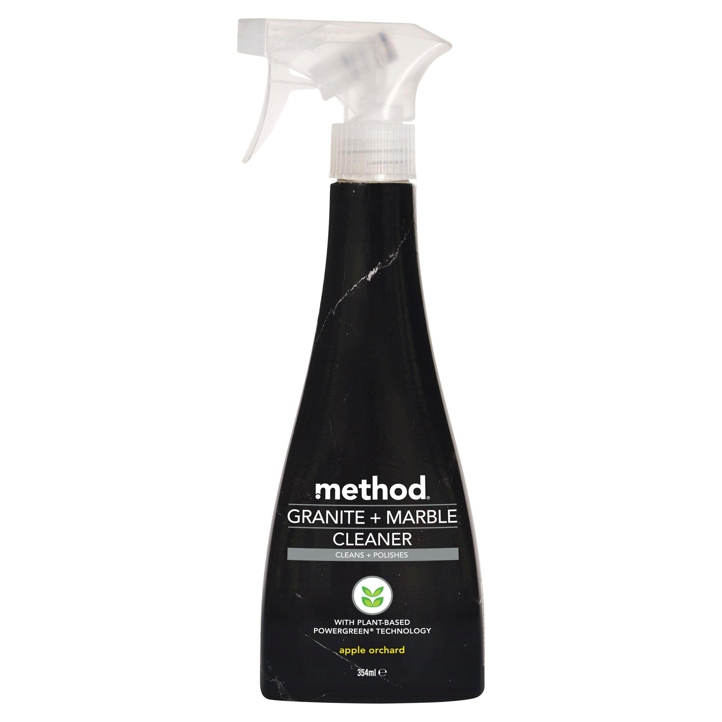 Method Surface Cleaner, For Granite & Marble, Non-Abrasive Cleaning Spray, Gently Cleans and Shines, Pack of 1, 354 ml