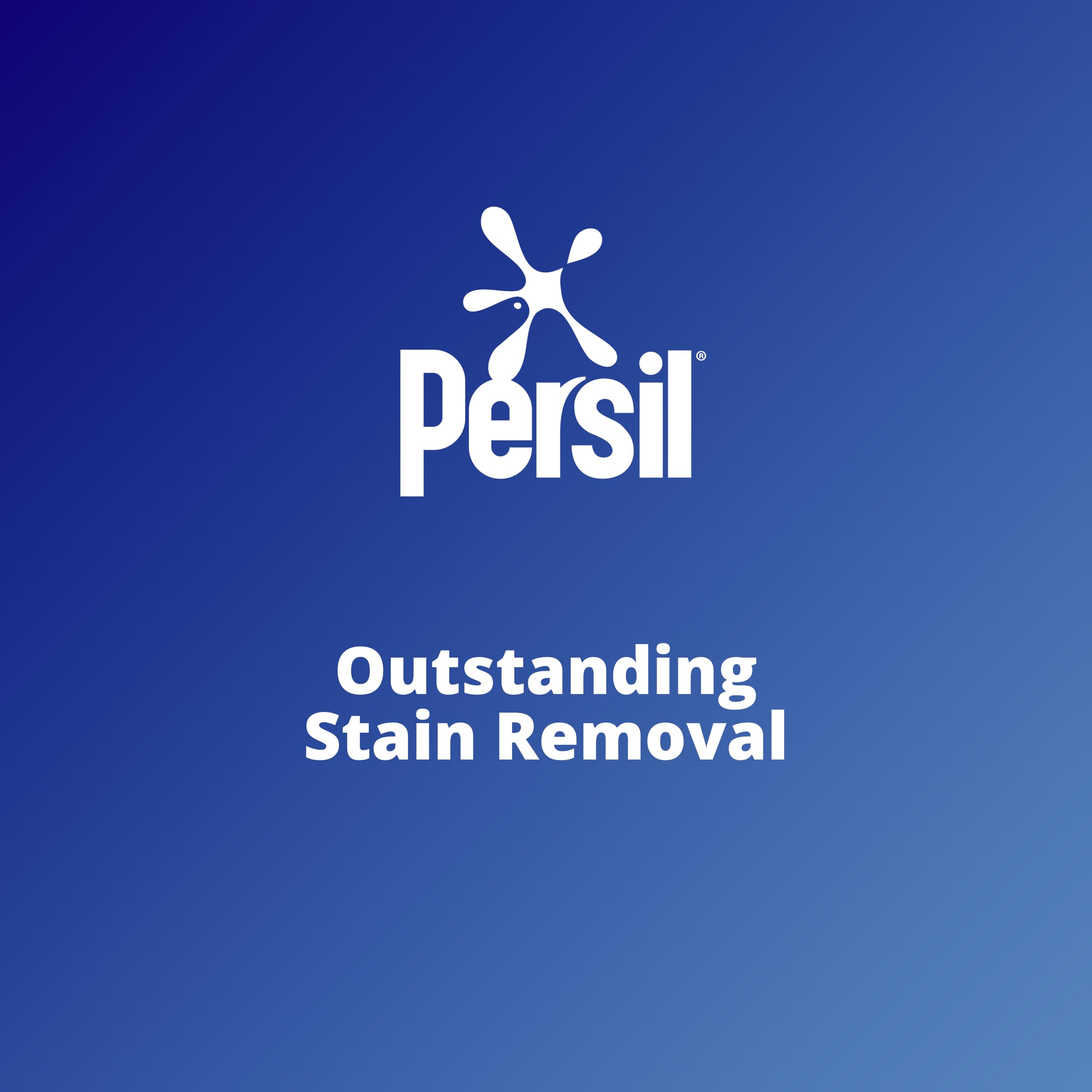 Persil Non Bio Washing Powder XXL Family Pack 100% recyclable pack for stain removal that's gentle next to sensitive skin 3.85 kg (77 washes)
