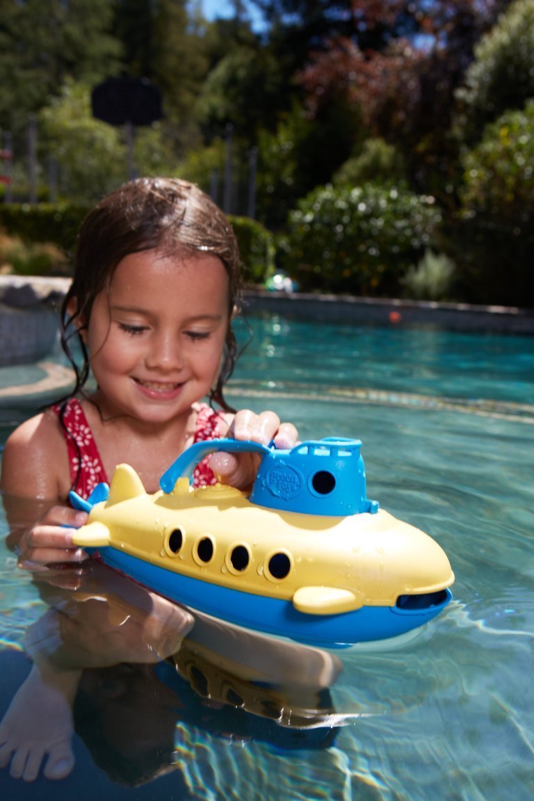 Green Toys Submarine Bath Toy ideal for Babies and Toddlers