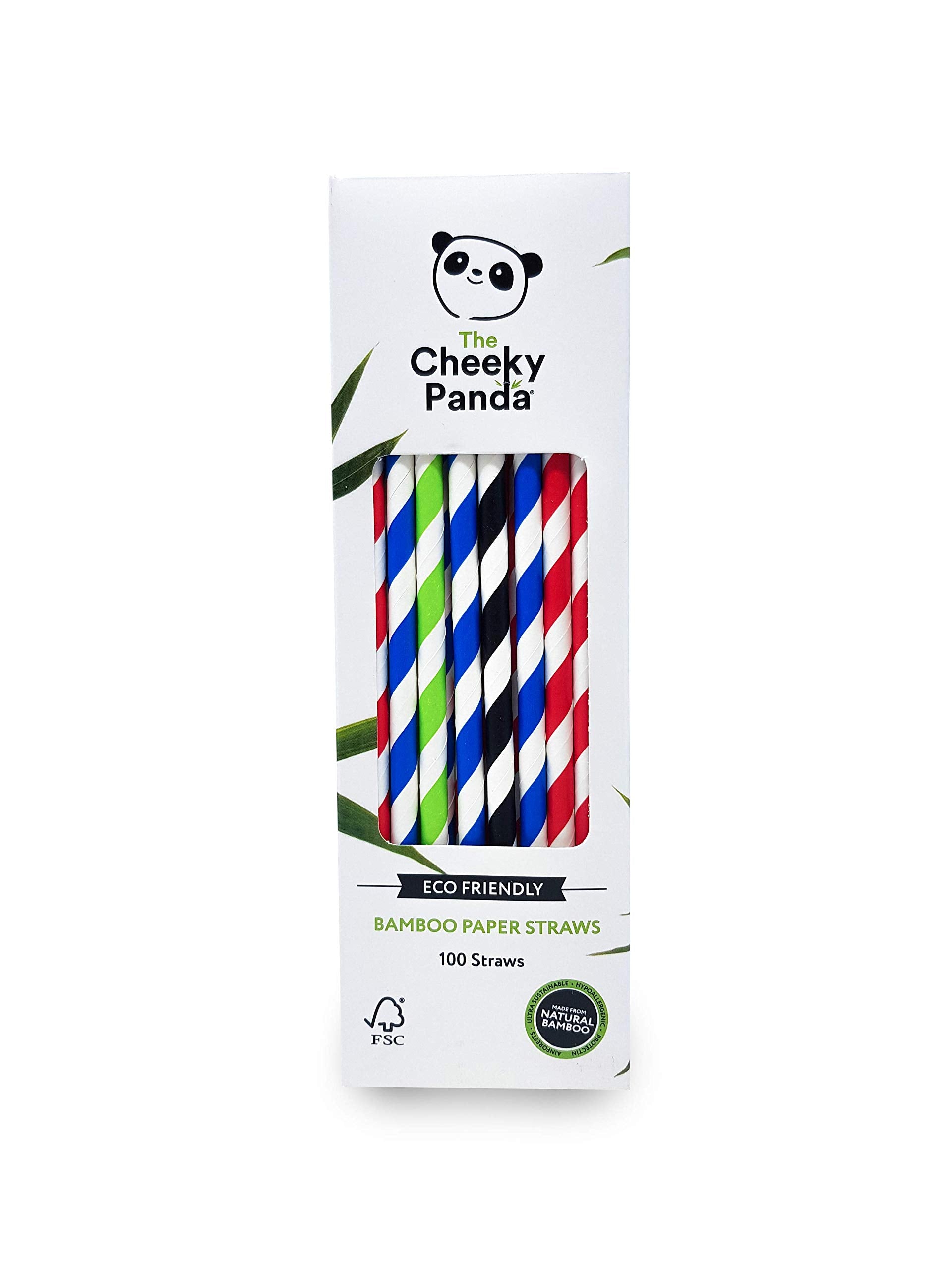 The Cheeky Panda Eco-Friendly Plastic-Free Bamboo Paper Straws
