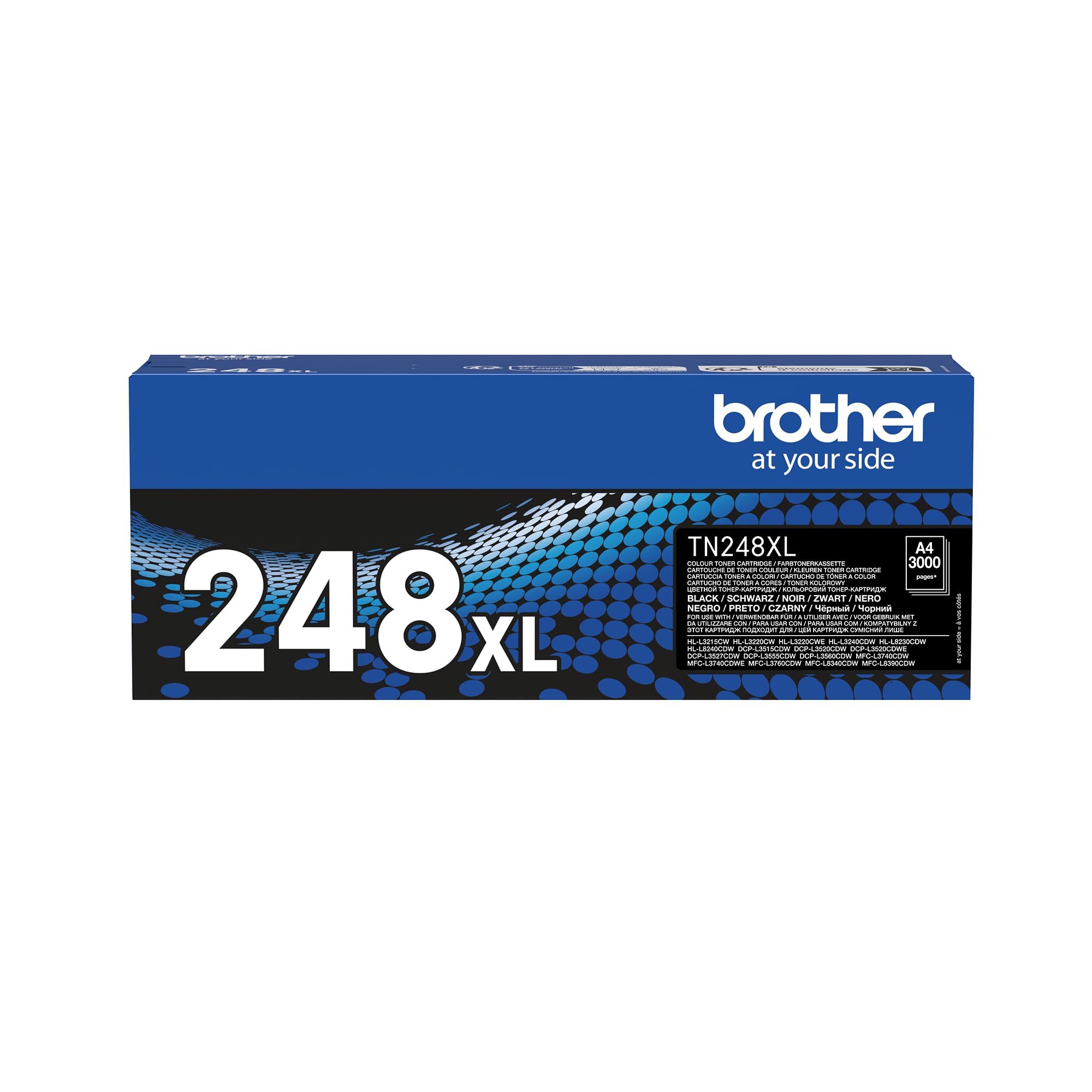 Brother TN-248M Toner Cartridge, Magenta, Single Pack, Standard Yield, Includes 1 x Toner Cartridge, Genuine Supplies