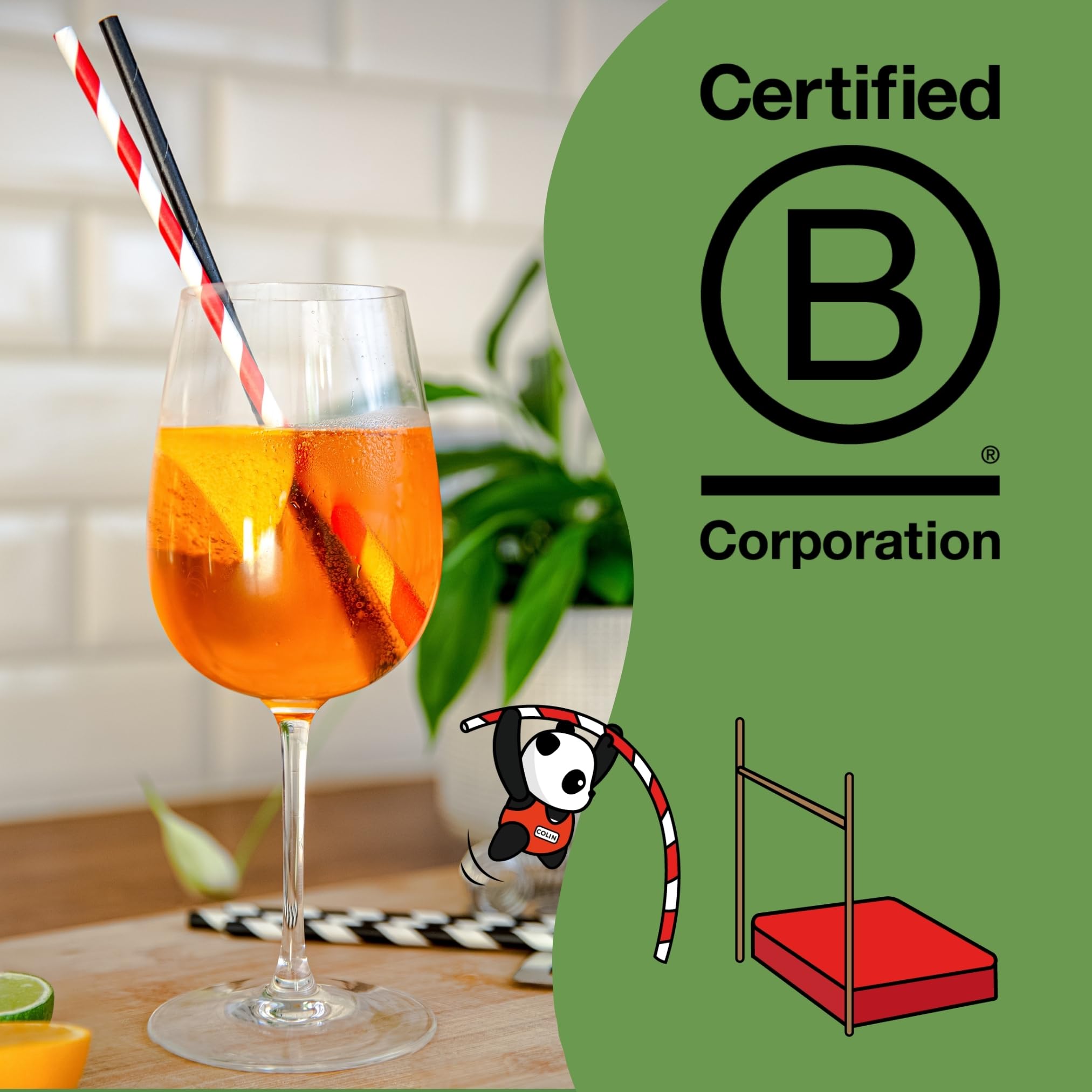 The Cheeky Panda Eco-Friendly Plastic-Free Bamboo Paper Straws