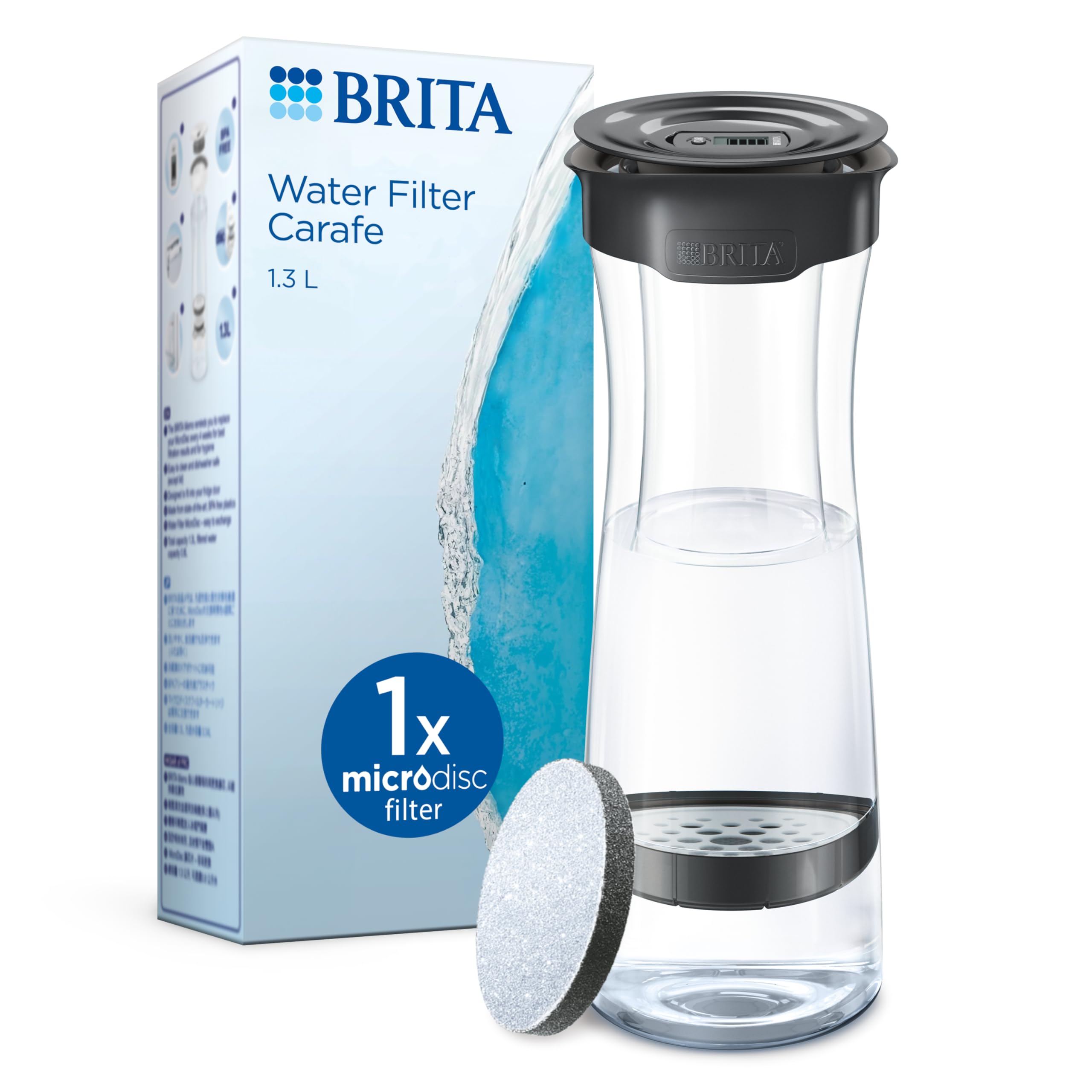 Brita 1013466 Fill and Serve Water Filter Carafe 10.8 x 10.8 x 32 cm