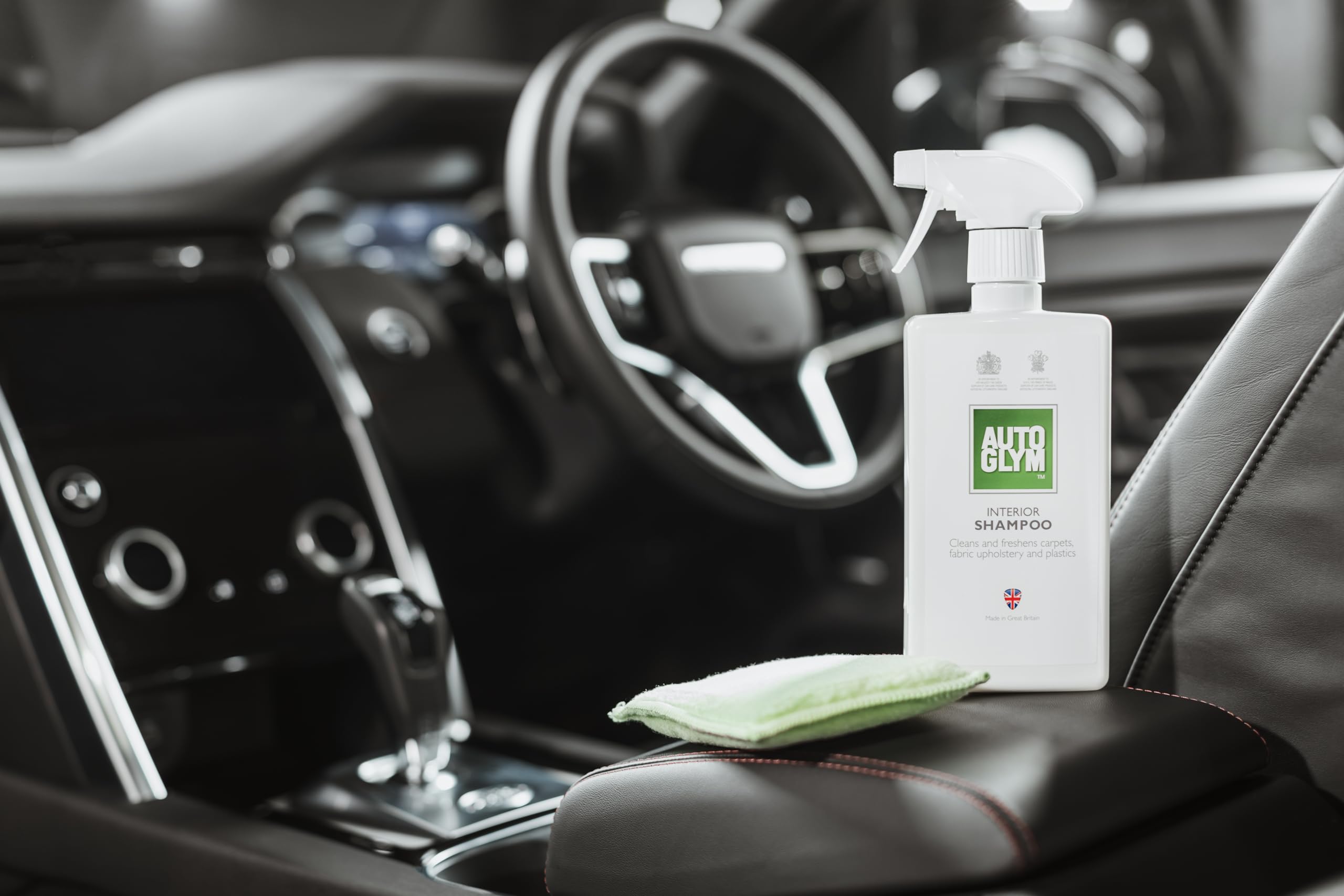 Autoglym Interior Shampoo, Car Interior Shampoo That Cleans and Freshens Carpets, Fabrics, Upholstery and Plastics