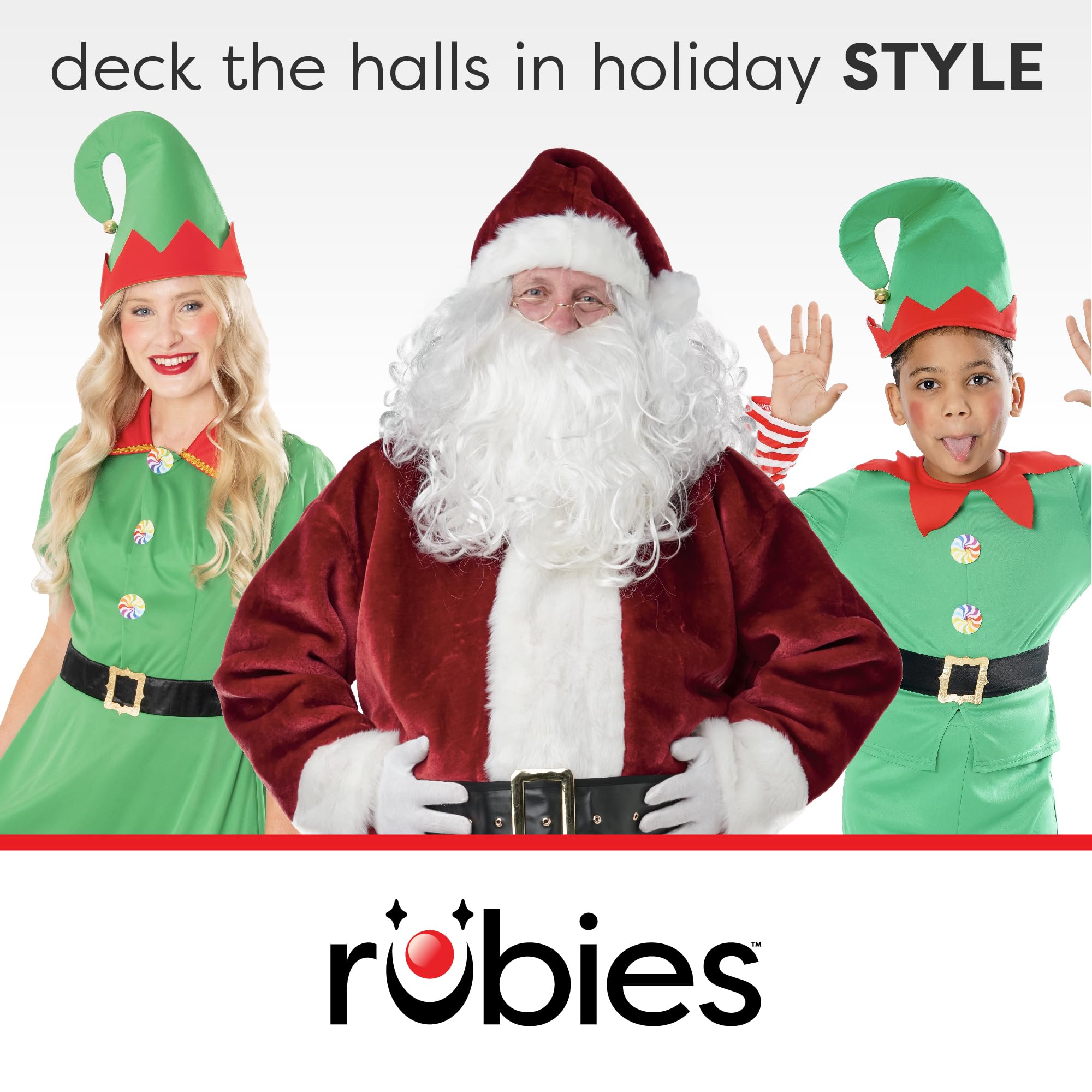 Bristol Novelty BH184 Elf Jingle Bell Hat, unisex-adult, Multi-colour, One Size