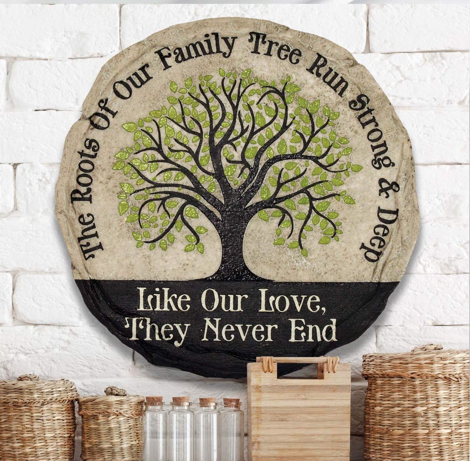 Spoontiques Black Labrador Stepping Stone