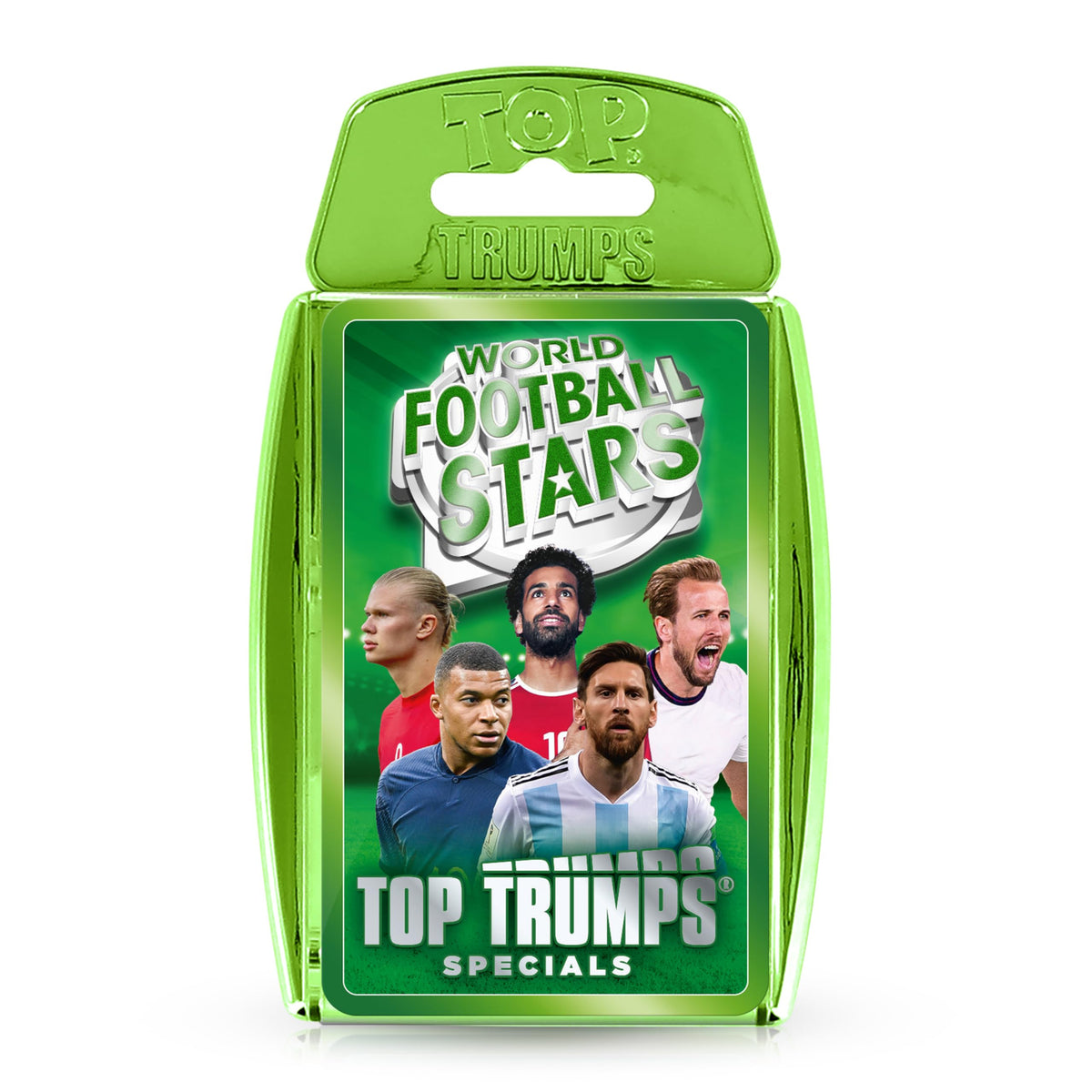 World Football Stars Specials Card Game Green Play Lionel Messi Neymar Harry Kane Educational Gift Toys ages 6 plus