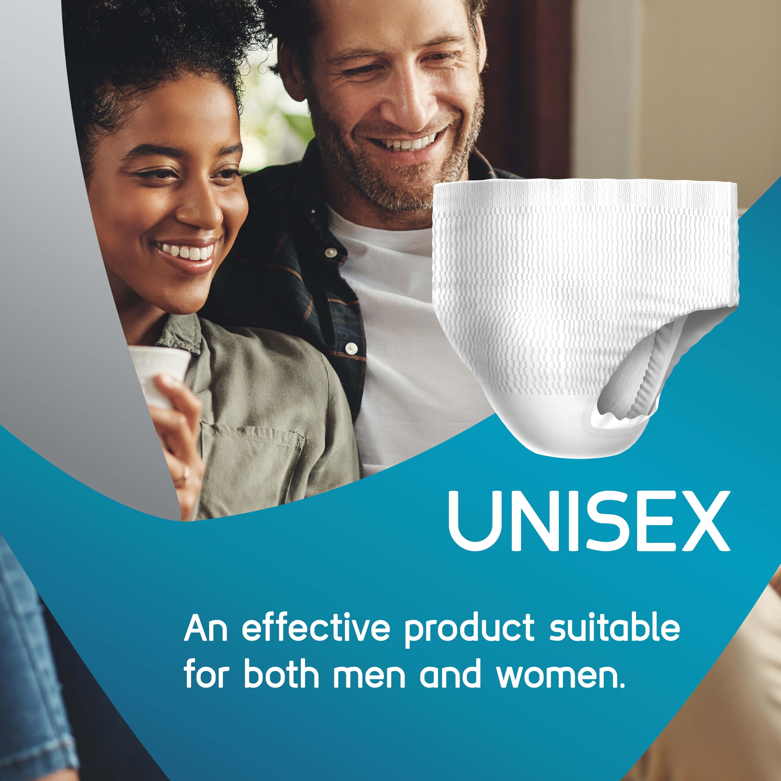 Drylife Pants Plus Disposable Pull-Up Unisex Incontinence Pants | Dry Feel Technology, Anti-Leak Security, Kind to Skin Soft Breathable Material