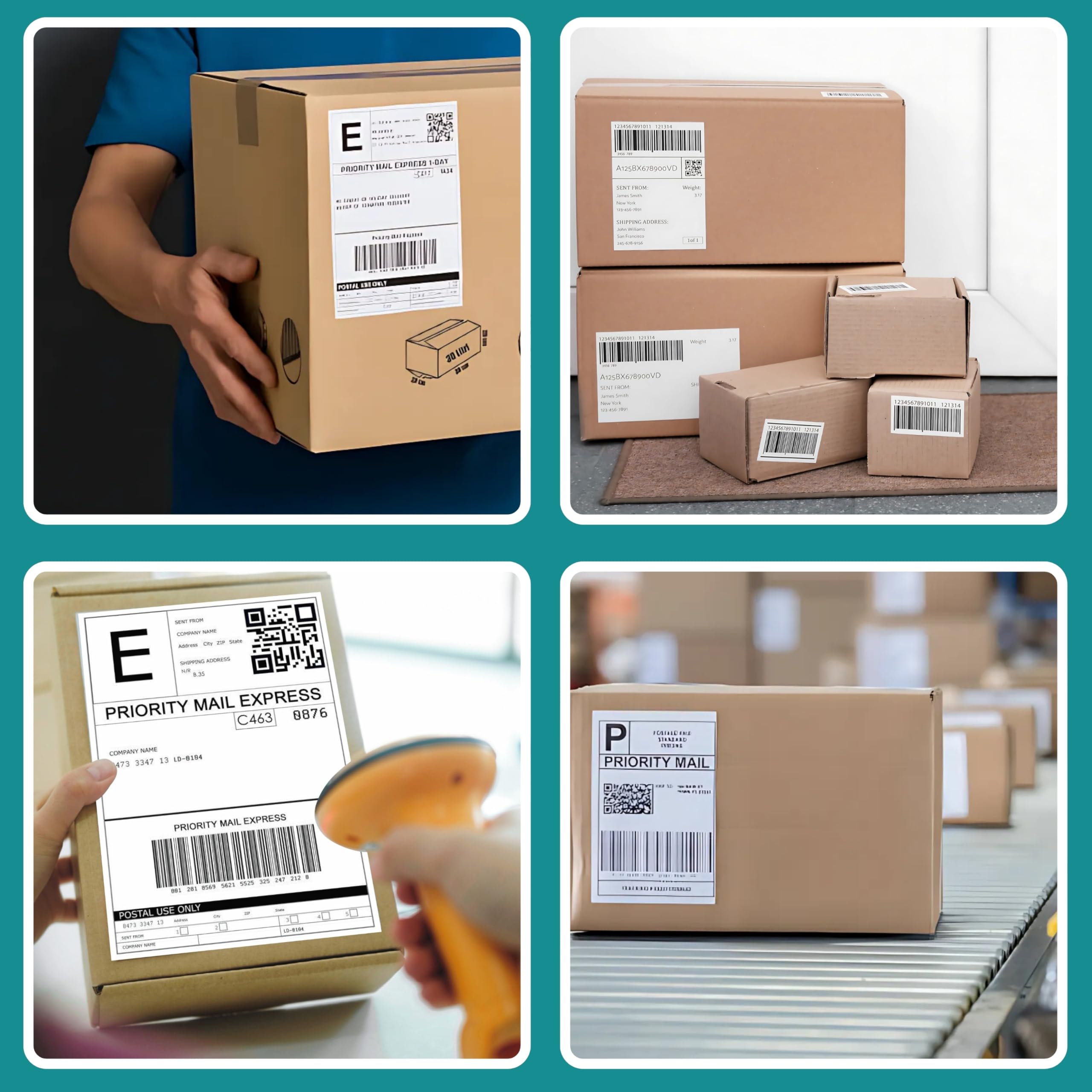 Premium Coated Direct Thermal Labels